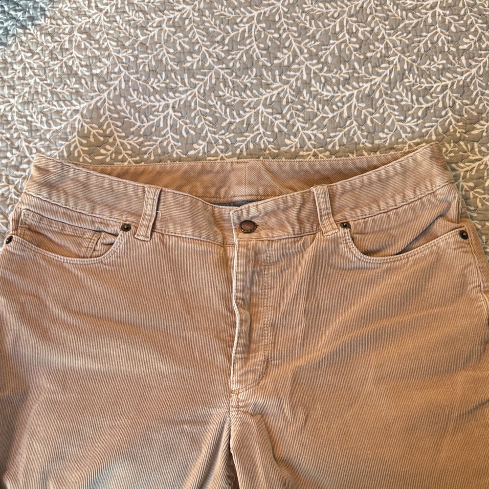 LL Bean Women’s Tan Corduroy Jeans